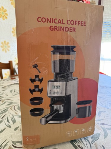 Conical coffee grinder - coffee,